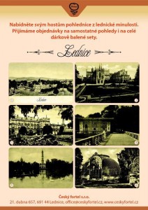 Historické pohlednice Lednice